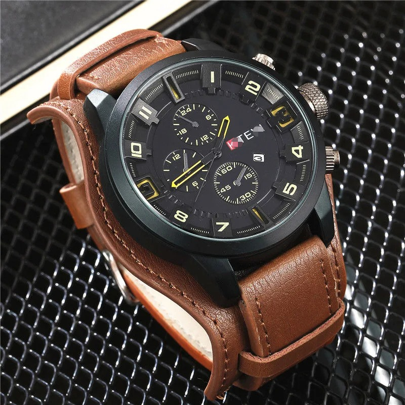 Luxury Watch Wallpaper - Retro Luxury Men Quartz Watch Business