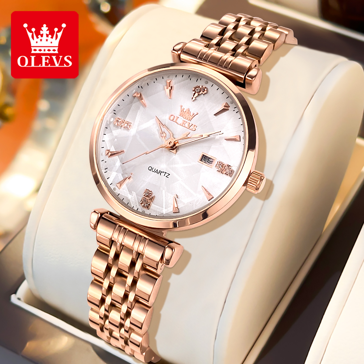 Ladies Luxury Watch - OLEVS 5536 Brand Beautiful Women's Watches
