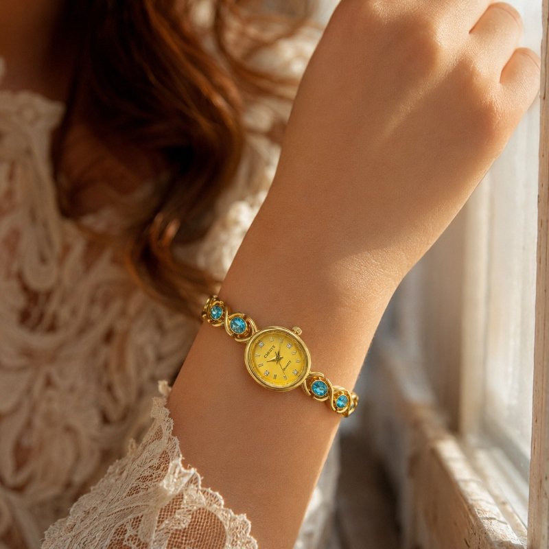 Ladies Luxury Watch - Top Brand Women Bracelet Watch Fashion