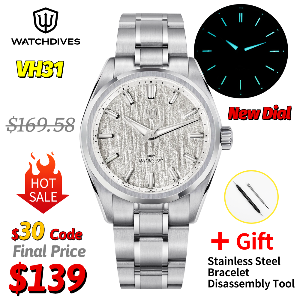 Luxury Watch Second Hand - Watchdives New WD0003C Quartz Watches Man