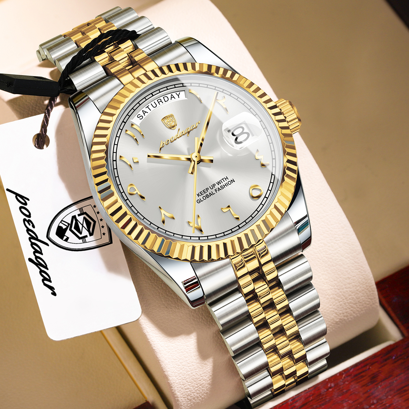 Luxury Watch Affordable - POEDAGAR Luxury Brand Man Clock Waterproof