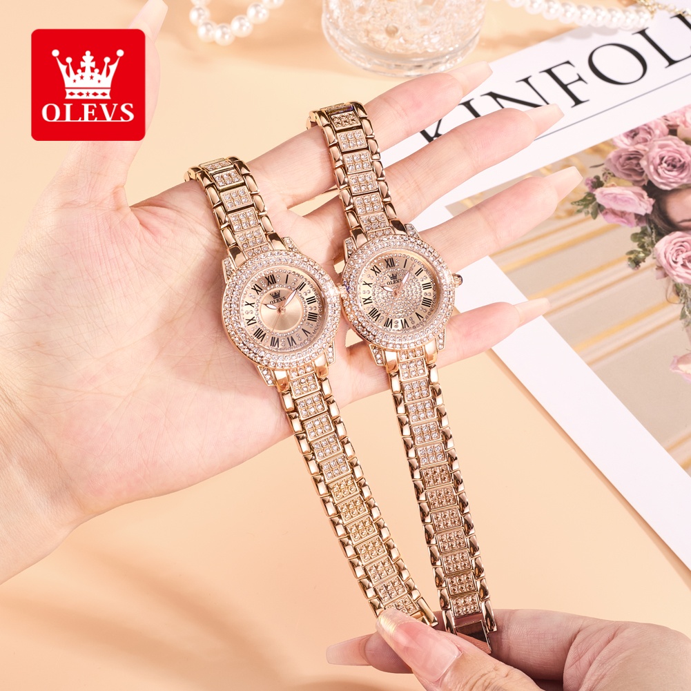 OLEVS Luxury Fashion ladies' w - Luxury Watch & Jewellery ulasan dan harga