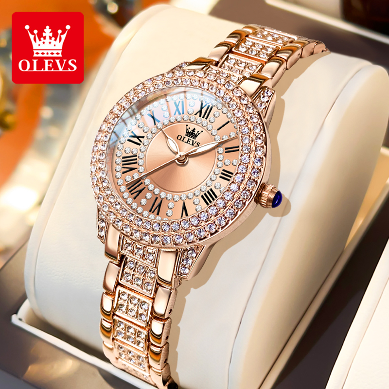 OLEVS Luxury Fashion ladies' w - Luxury Watch & Jewellery ulasan dan harga