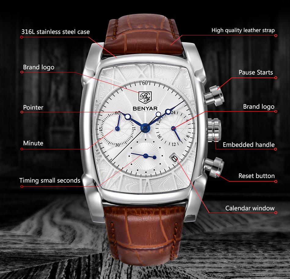 Relogio Masculino Mens Watches - Luxury Watch Affordable ulasan dan harga