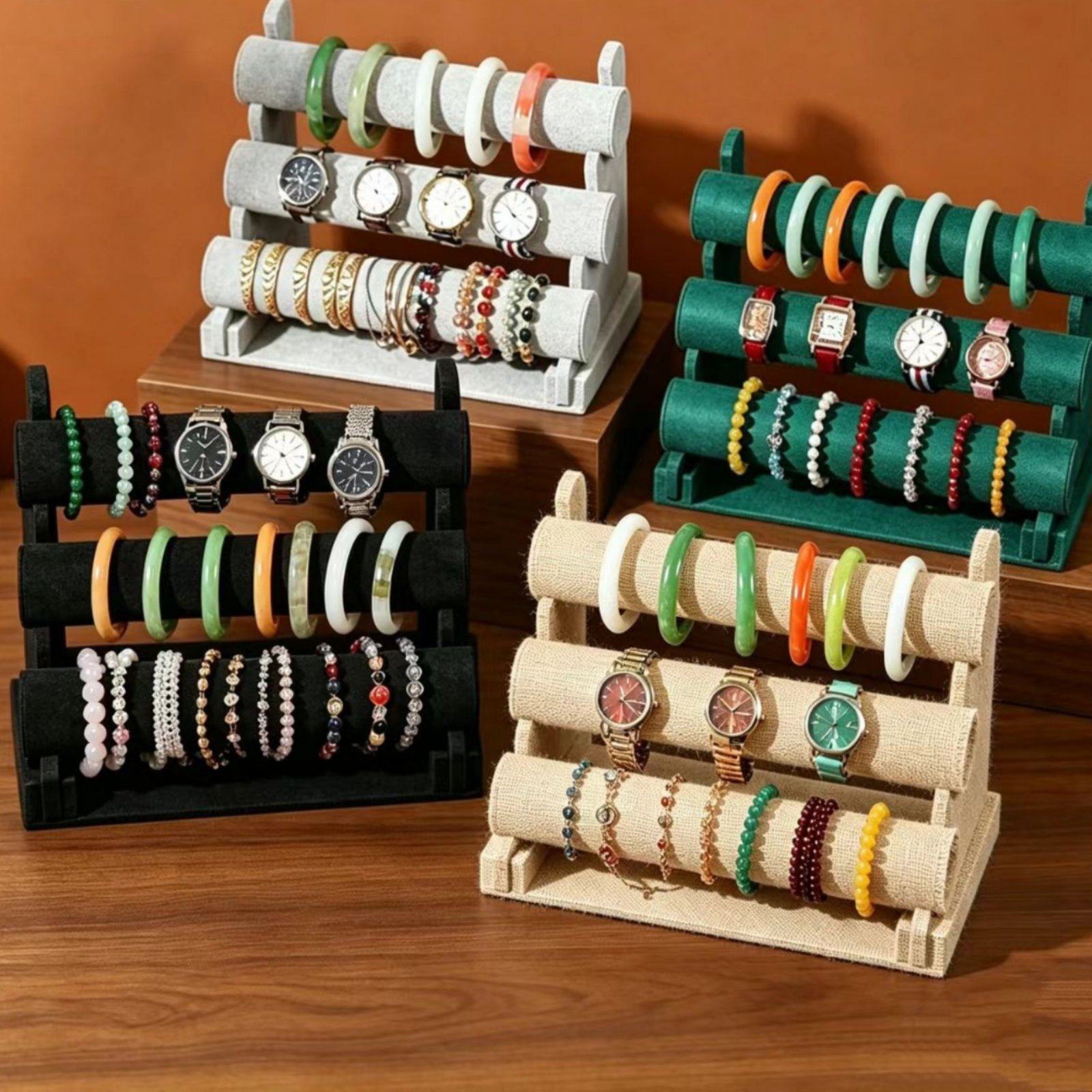 3 Tier Bracelet Display Stand  - Luxury Watch Tier ulasan dan harga