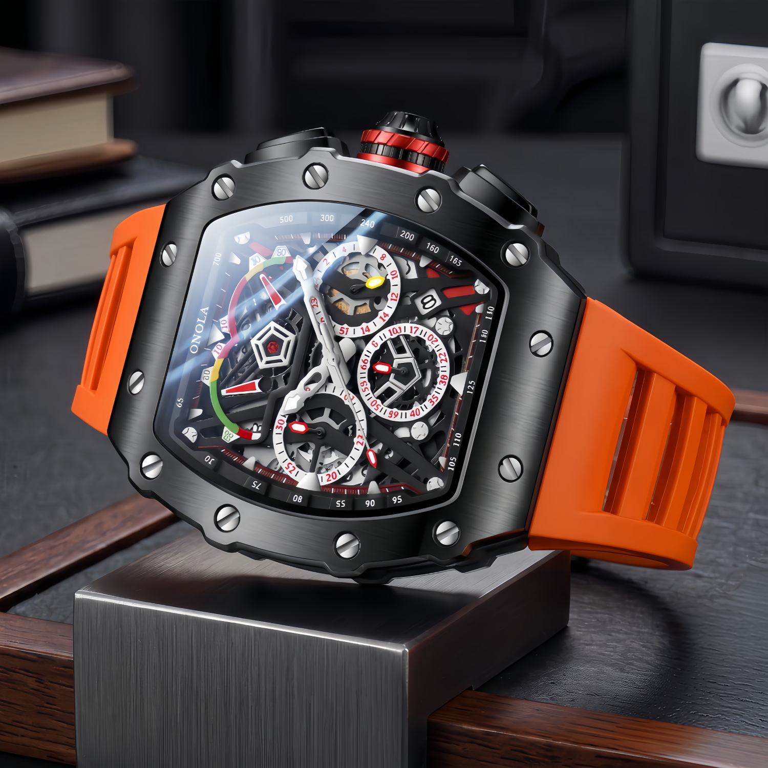 ONOLA 2021 Top Brand Watch Men - Luxury Watch Affordable ulasan dan harga