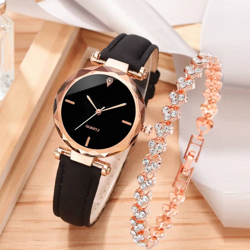 2pcs Luxury Fashion Women Watc - Ladies Luxury Watch ulasan dan harga