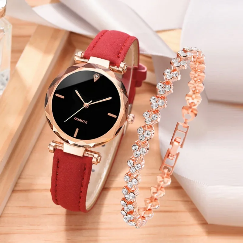 2pcs Luxury Fashion Women Watc - Ladies Luxury Watch ulasan dan harga