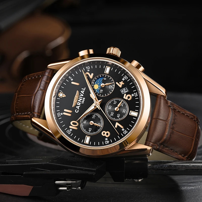 Carnival Brand Luxury Leather  - Luxury Watch Affordable ulasan dan harga