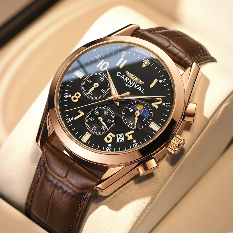 Carnival Brand Luxury Leather  - Luxury Watch Affordable ulasan dan harga