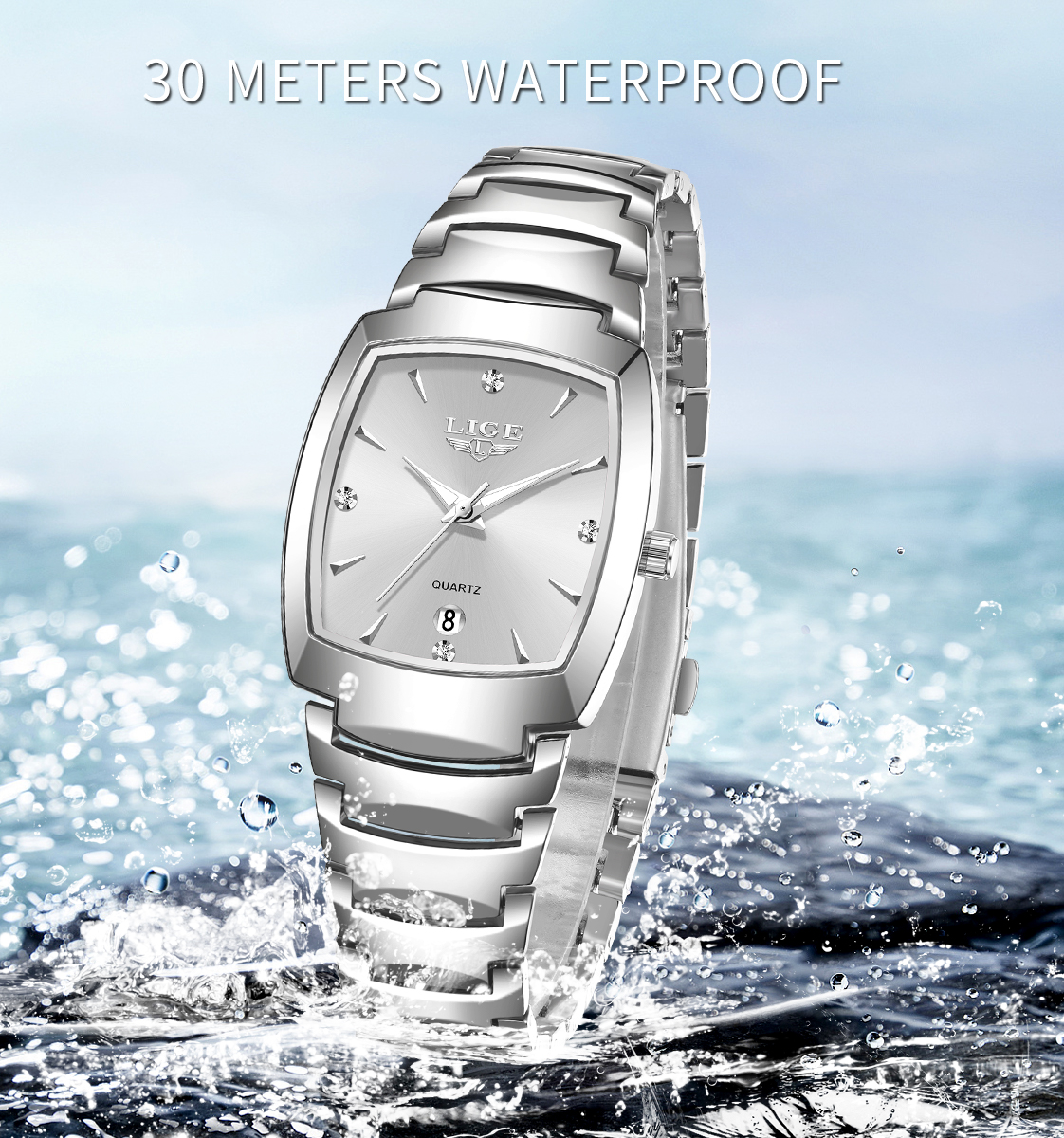 LIGE 2026 new Women's Watch Bu - Ladies Luxury Watch ulasan dan harga