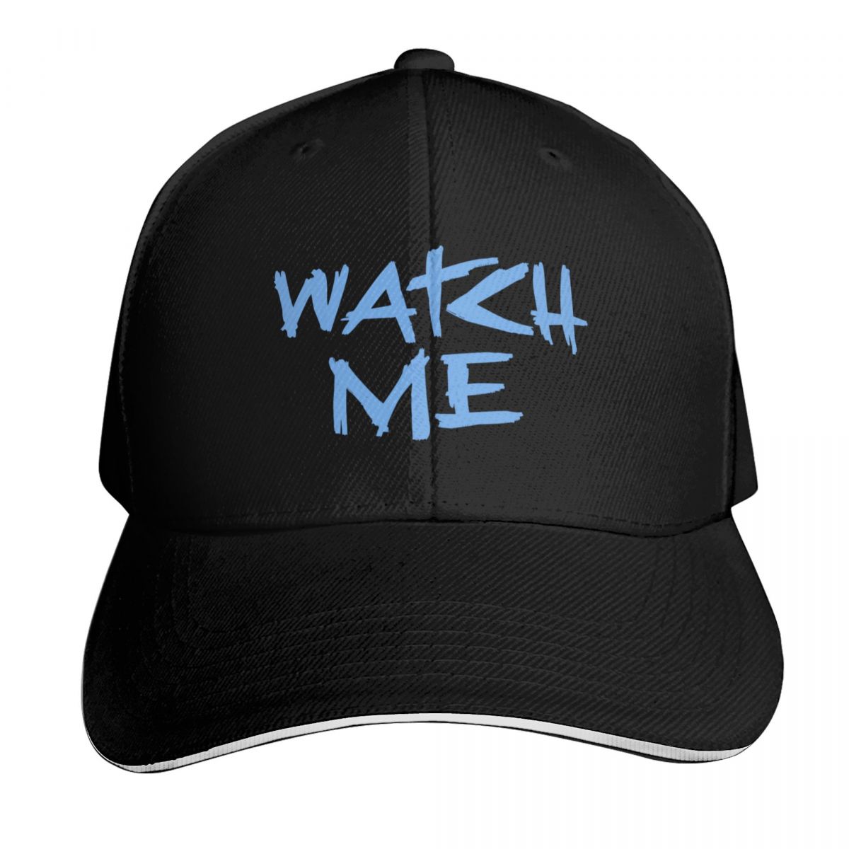 WATCH ME blue Baseball Cap Cus - Luxury Watch In China ulasan dan harga