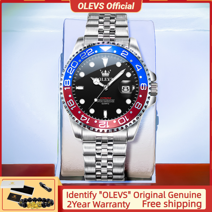 OLEVS 5657 Original Brand Men' - Luxury Watch Brand ulasan dan harga