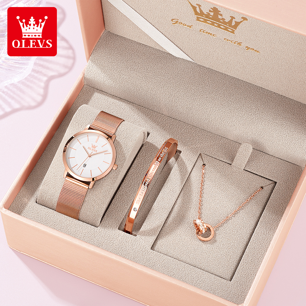 OLEVS Woman Watch 5869 Elegant - Luxury Watch Brand ulasan dan harga