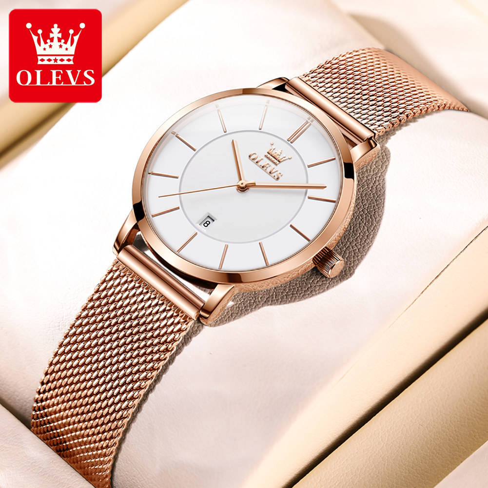 OLEVS Woman Watch 5869 Elegant - Luxury Watch Brand ulasan dan harga