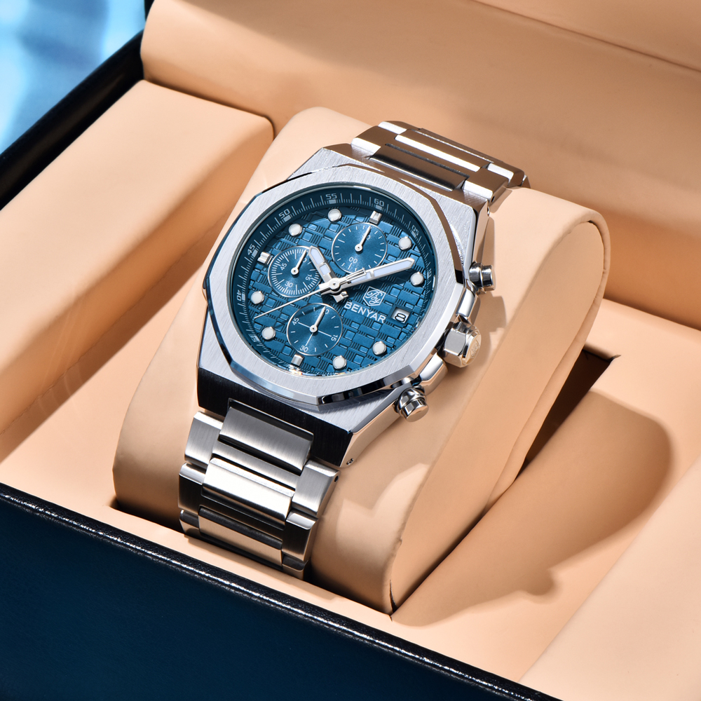 2025 New BENYAR Men's Watches  - Luxury Watch Wallpaper ulasan dan harga