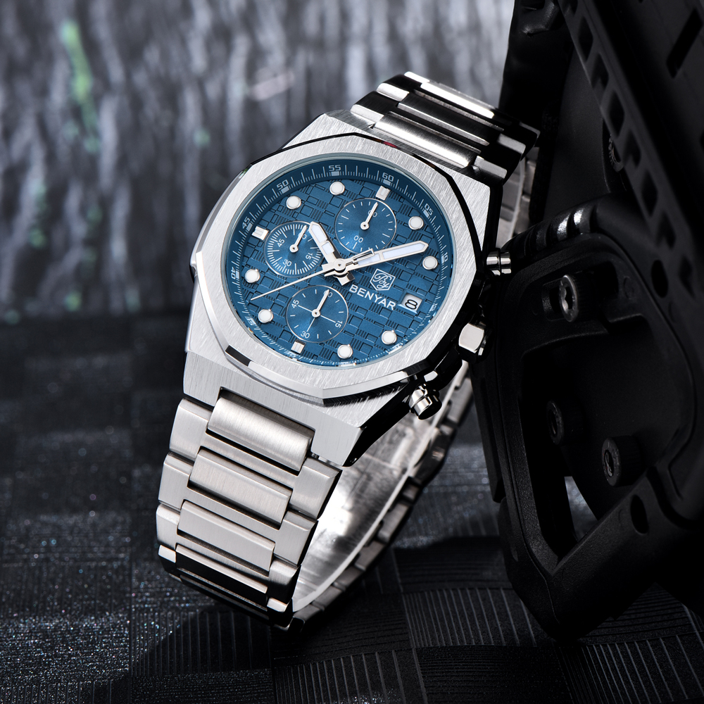 2025 New BENYAR Men's Watches  - Luxury Watch Wallpaper ulasan dan harga
