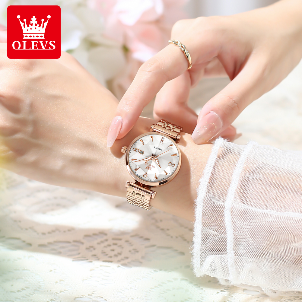 OLEVS 5536 Brand Beautiful Wom - Ladies Luxury Watch ulasan dan harga
