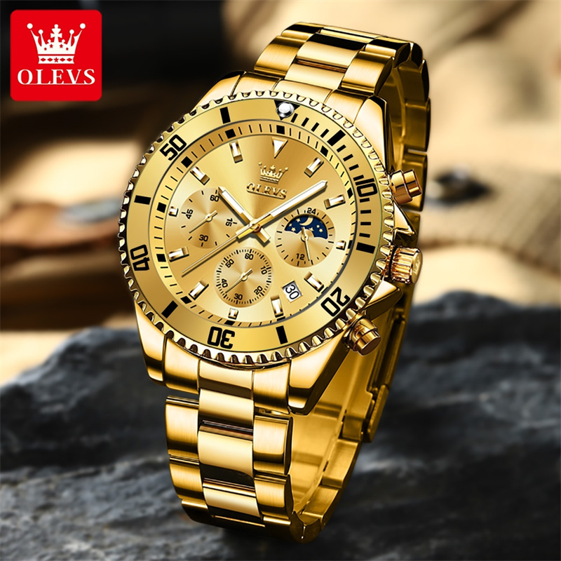 OLEVS Watch Men Top Brand Luxu - Luxury Watch Affordable ulasan dan harga
