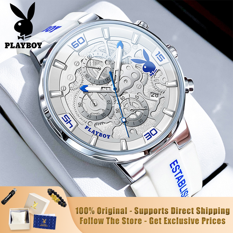 PLAYBOY 3063 Brand original au - Luxury Watch Brand ulasan dan harga