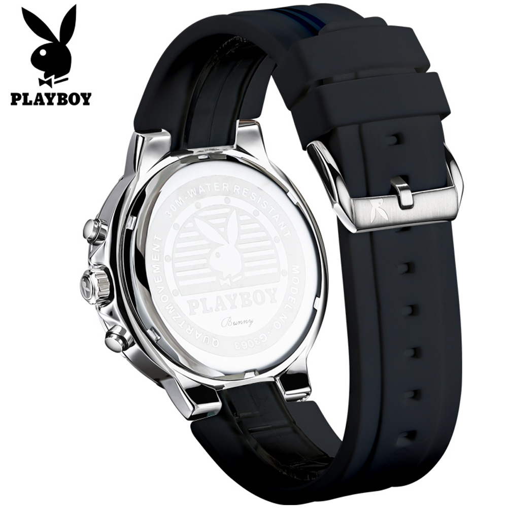 PLAYBOY 3063 Brand original au - Luxury Watch Brand ulasan dan harga