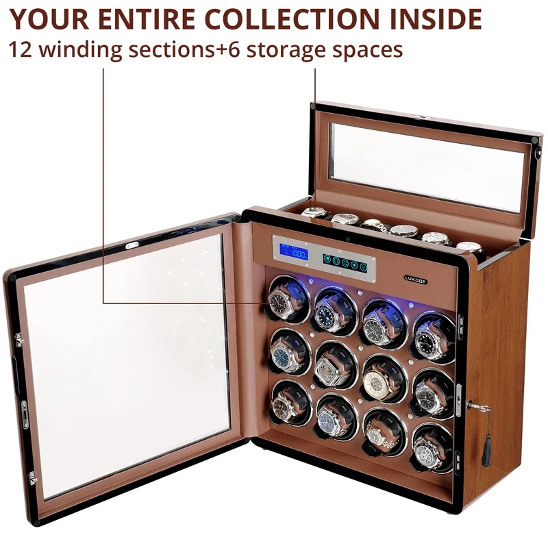 Watch Winder Safe Box Cabinet  - Luxury Watch & Jewellery ulasan dan harga