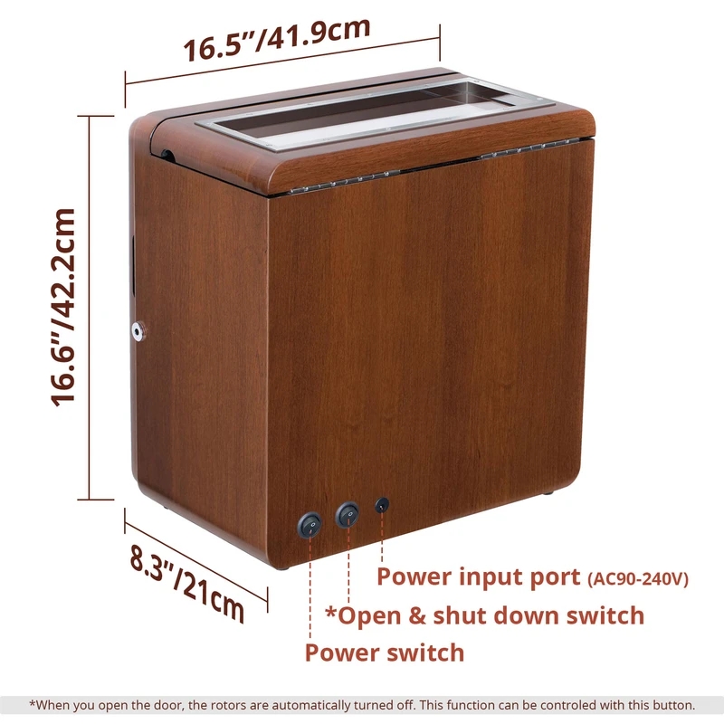 Watch Winder Safe Box Cabinet  - Luxury Watch & Jewellery ulasan dan harga