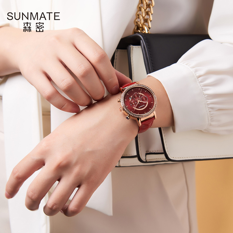 SUNMATE Top-tier Luxury  and E - Luxury Watch Tier ulasan dan harga