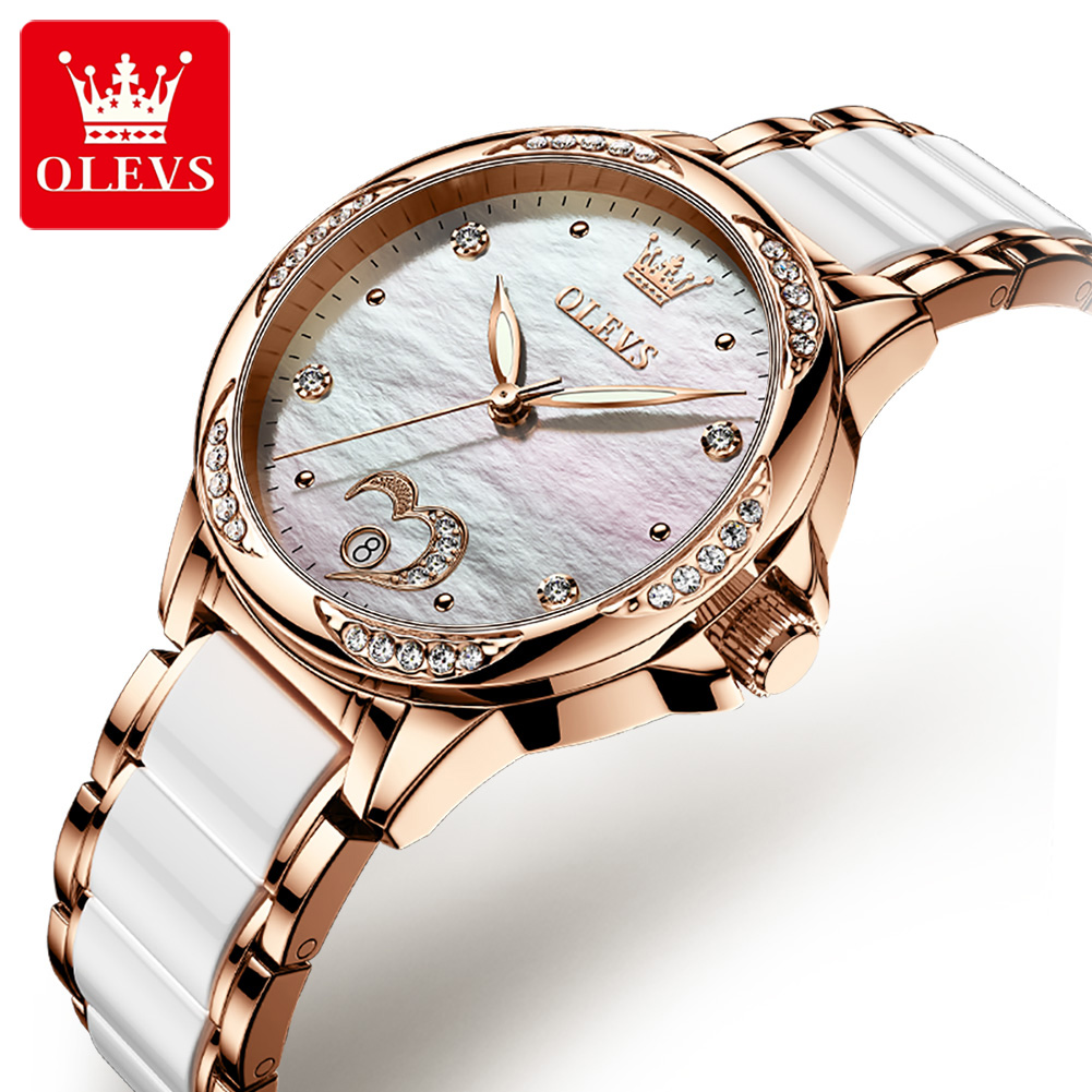 OLEVS 6631 Elegant Women's Wat - Luxury Watch Brand ulasan dan harga