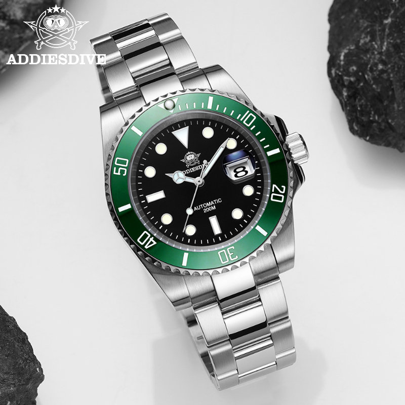 ADDIESDIVE New Water Diver Wat - Luxury Watch Second Hand ulasan dan harga