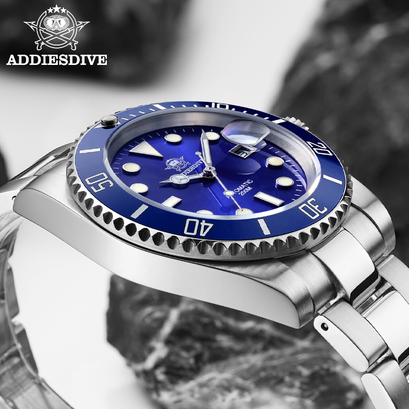 ADDIESDIVE New Water Diver Wat - Luxury Watch Second Hand ulasan dan harga
