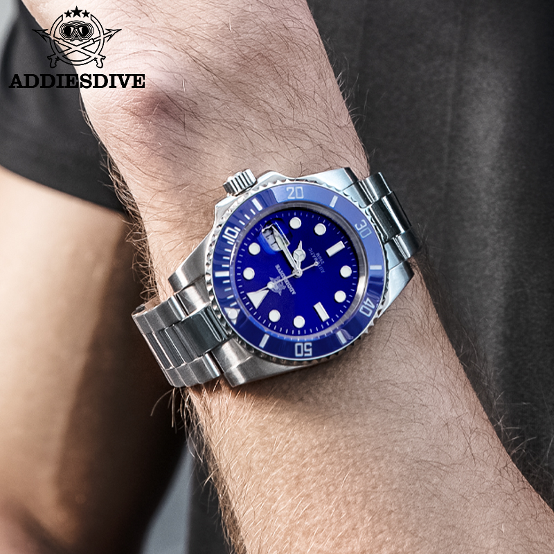 ADDIESDIVE New Water Diver Wat - Luxury Watch Second Hand ulasan dan harga