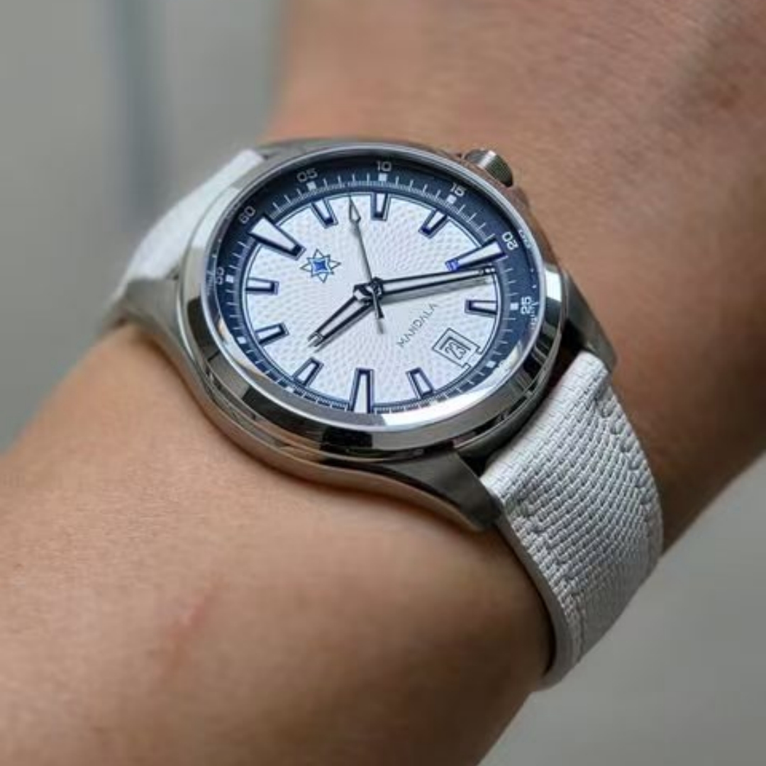 20mm Sailcloth FKM Rubber Genu - Luxury Watch Class ulasan dan harga