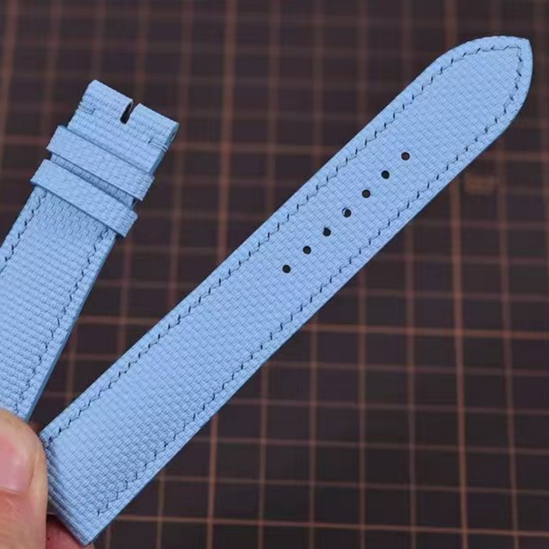20mm Sailcloth FKM Rubber Genu - Luxury Watch Class ulasan dan harga