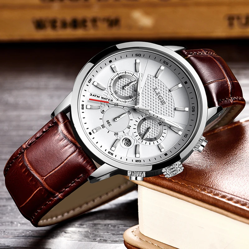 2026 New Men's Leather Watch F - Luxury Watch Tier ulasan dan harga