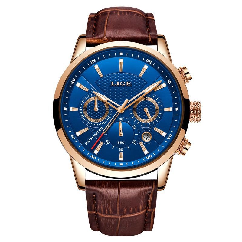 2026 New Men's Leather Watch F - Luxury Watch Tier ulasan dan harga