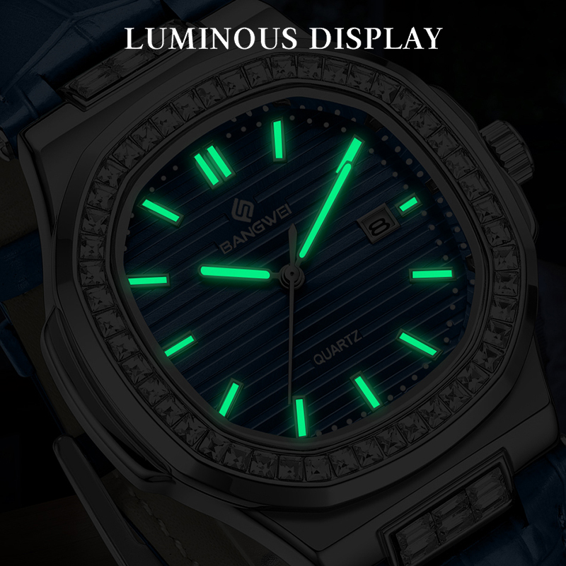 BANGWEI Top Brand Luxury Mens  - Luxury Watch Affordable ulasan dan harga