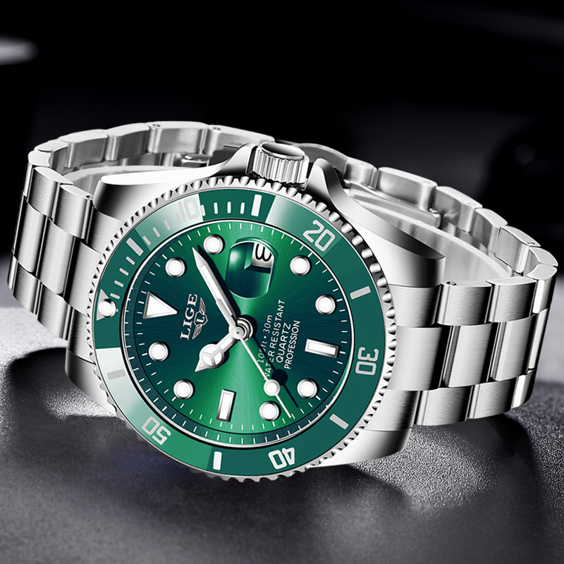 LIGE Top Brand Luxury Fashion  - Luxury Watch Affordable ulasan dan harga