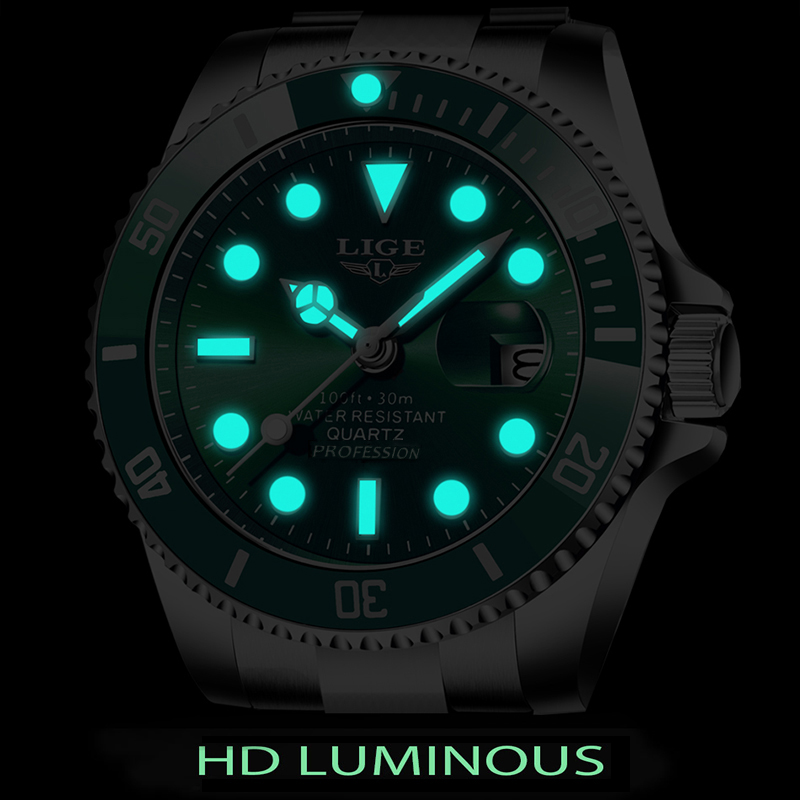 LIGE Top Brand Luxury Fashion  - Luxury Watch Affordable ulasan dan harga