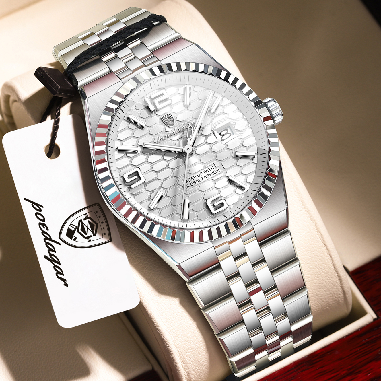 POEDAGAR Casual Top Men Clock  - Luxury Watch Wallpaper ulasan dan harga