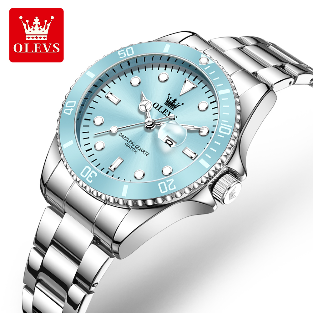 OLEVS Luxury Stainless Steel W - Ladies Luxury Watch ulasan dan harga