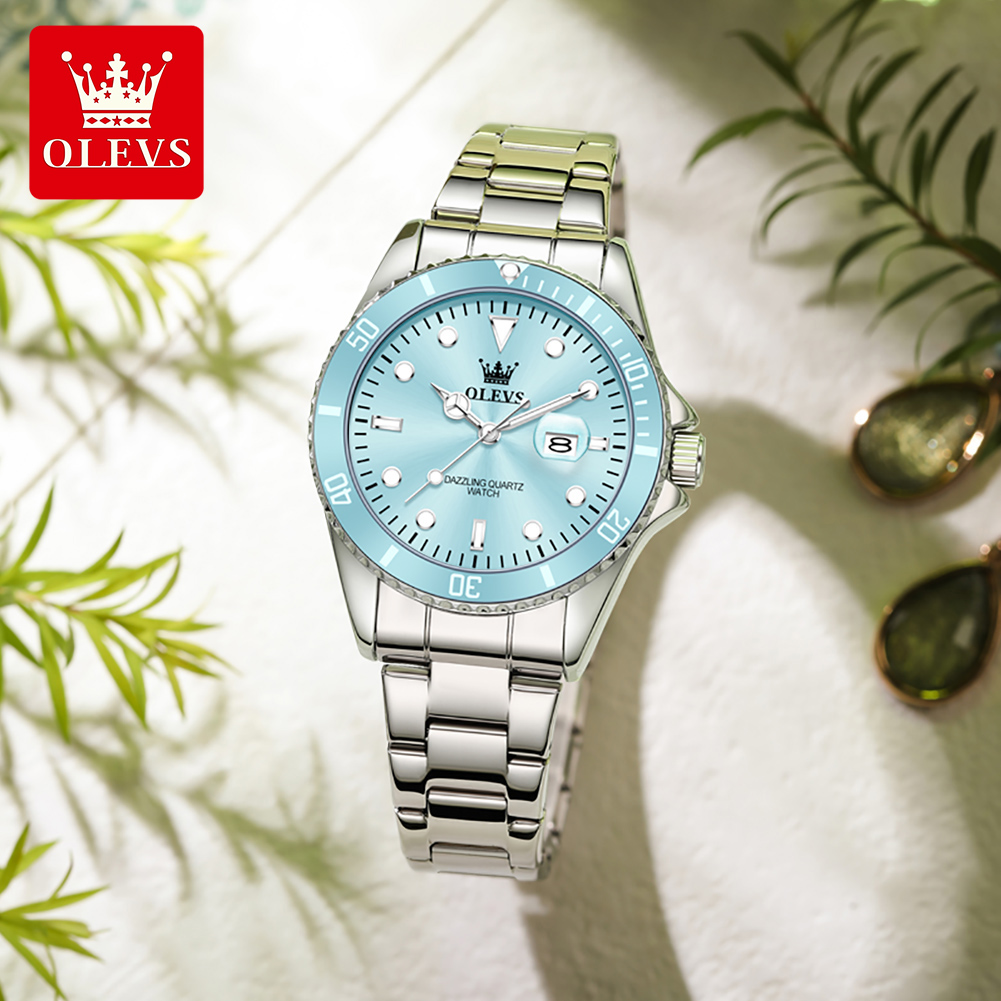 OLEVS Luxury Stainless Steel W - Ladies Luxury Watch ulasan dan harga