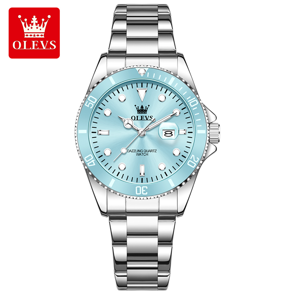 OLEVS Luxury Stainless Steel W - Ladies Luxury Watch ulasan dan harga