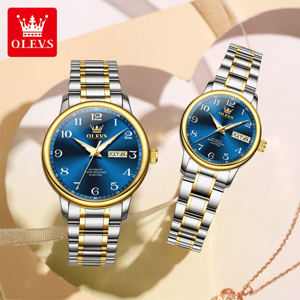OLEVS 7072 Automatic Watches f - Luxury Watch Wallpaper ulasan dan harga