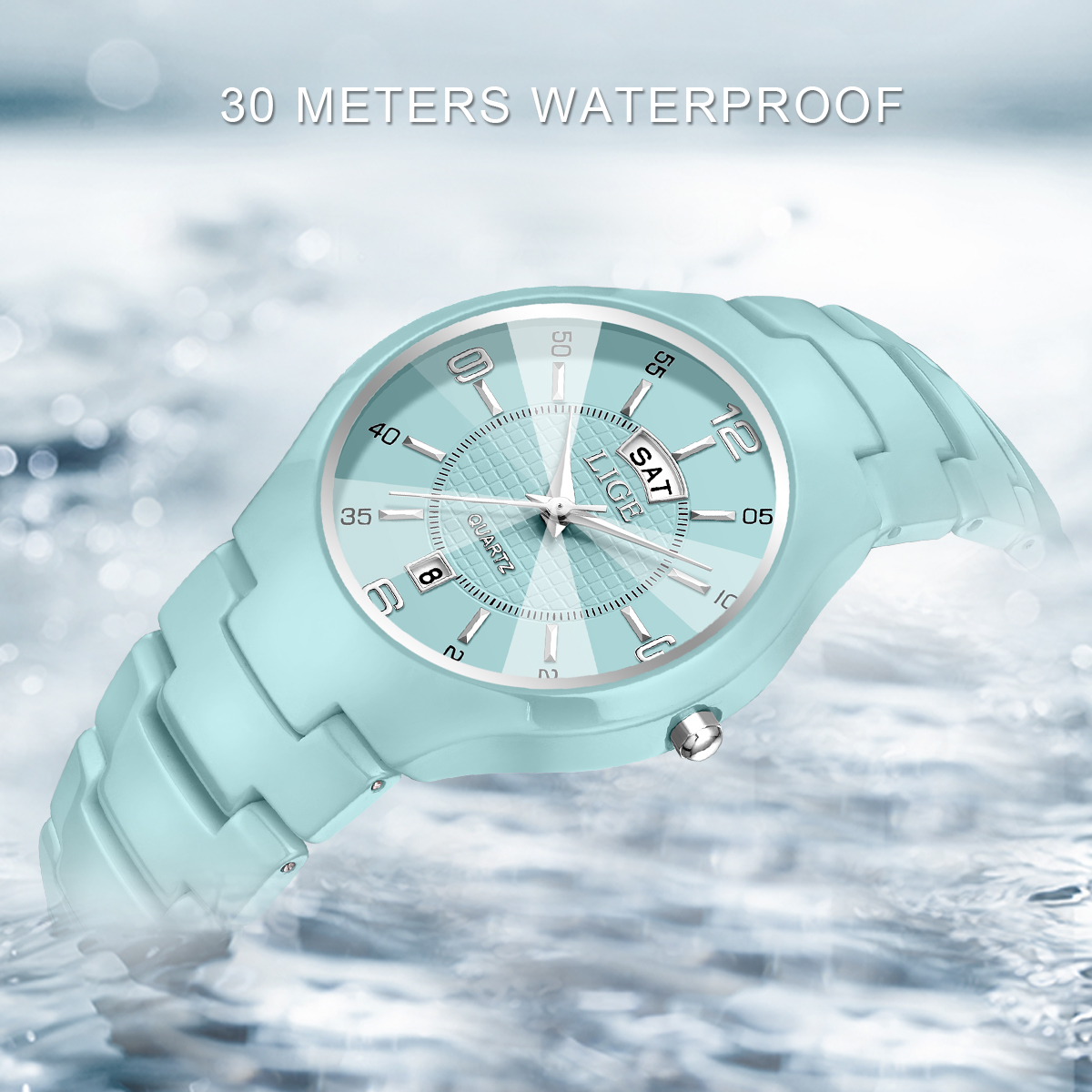 LIGE Luxury Elegant Quartz Wom - Ladies Luxury Watch ulasan dan harga