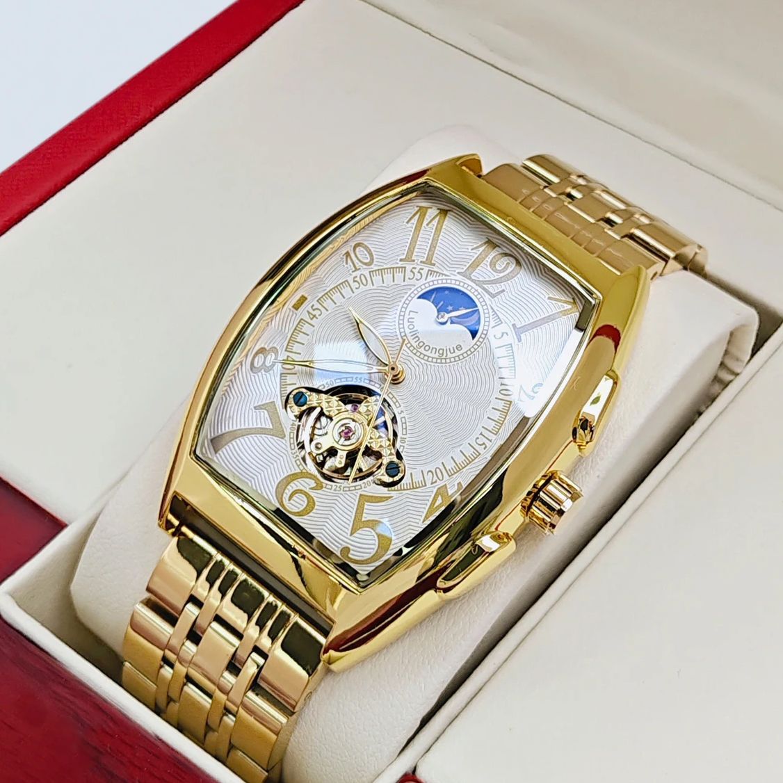 Top-Tier Luxury Barrel-Shaped  - Luxury Watch Tier ulasan dan harga