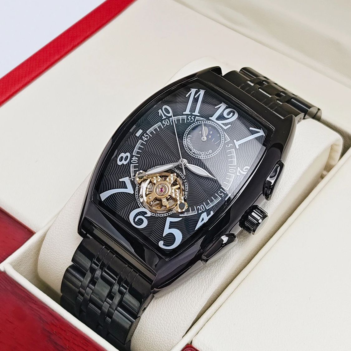 Top-Tier Luxury Barrel-Shaped  - Luxury Watch Tier ulasan dan harga