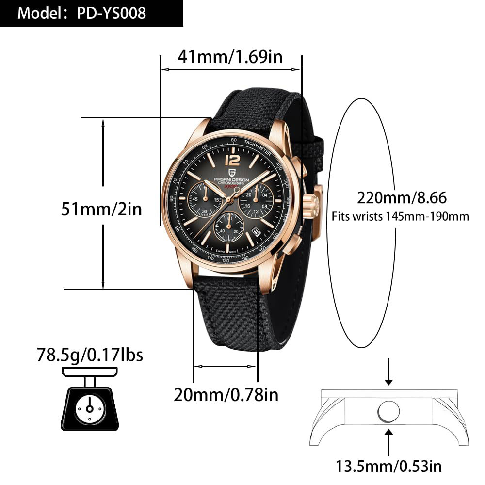 PAGANI DESIGN New Mens Watch 4 - Luxury Watch Brand ulasan dan harga