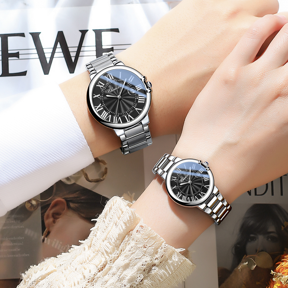 CHENXI Couple Luxury Quartz Wr - Luxury Watch Wallpaper ulasan dan harga