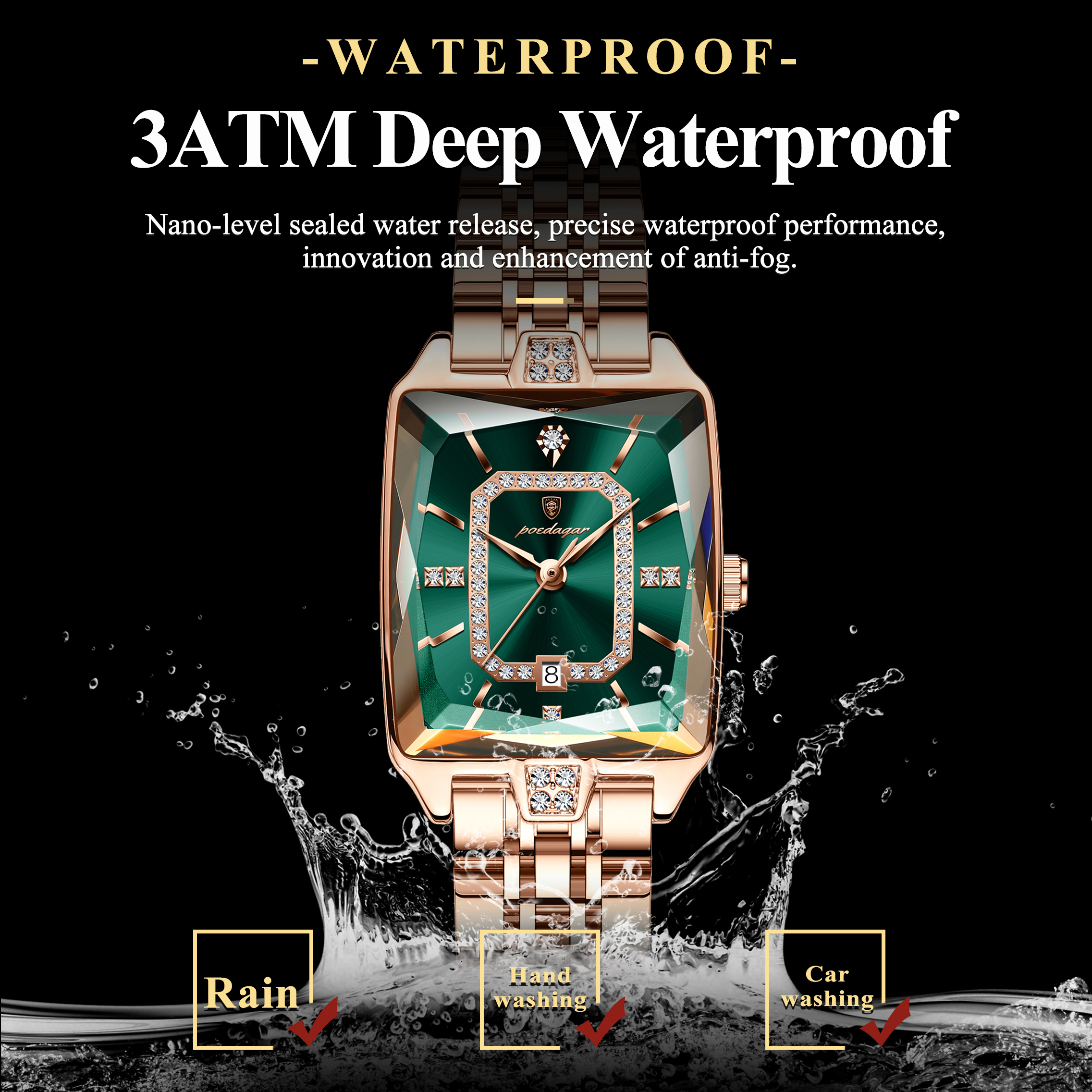 POEDAGAR Luxury Woman Watch Wa - Ladies Luxury Watch ulasan dan harga